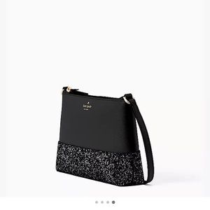 Kate Spade Greta Court Glitter Ramey crossbody
